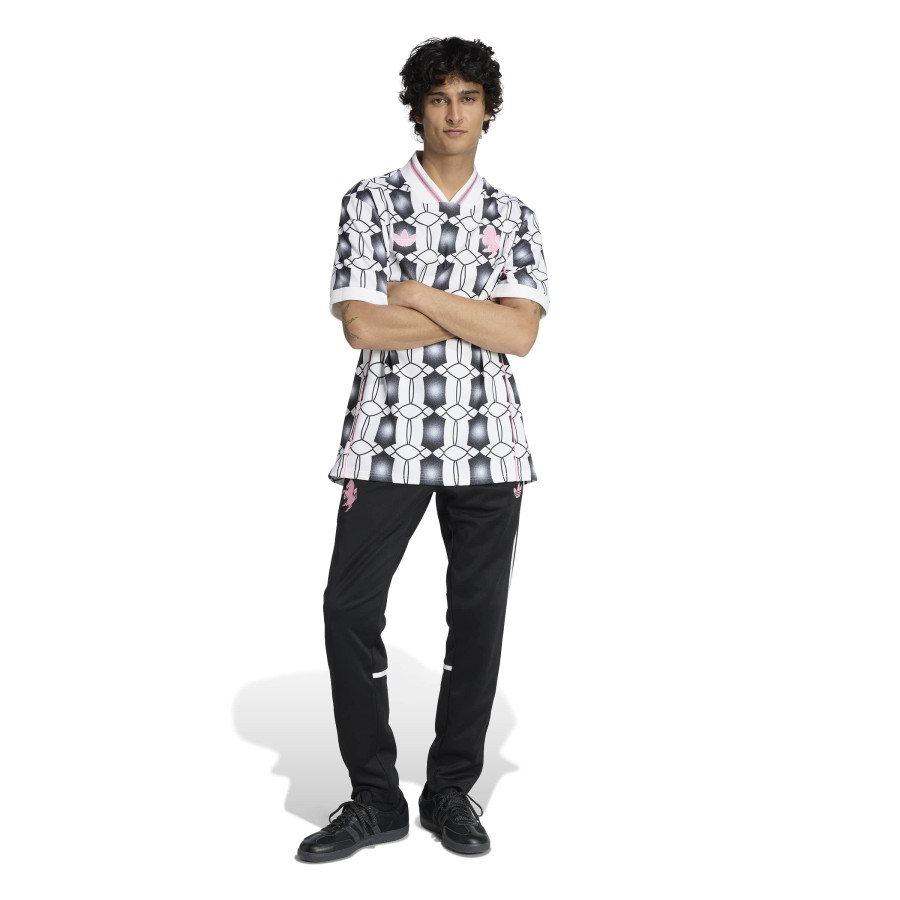 Maillot Juventus Lifestyle noir rose