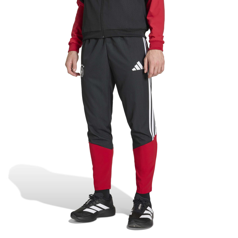 Pantalon survêtement Allemagne woven noir rouge