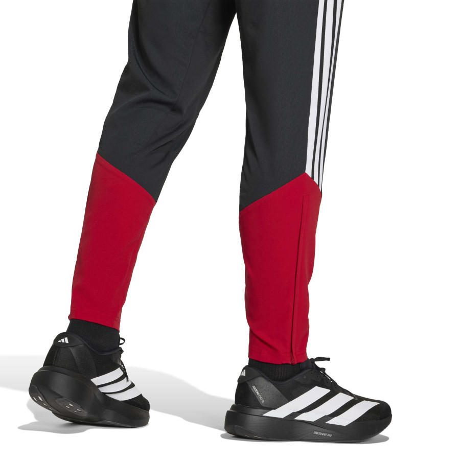 Pantalon survêtement Allemagne woven noir rouge