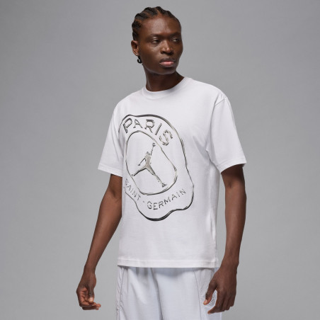 T-shirt PSG blanc gris