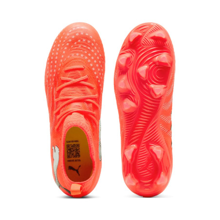 Puma Future 9 junior Match FG/AG orange gris