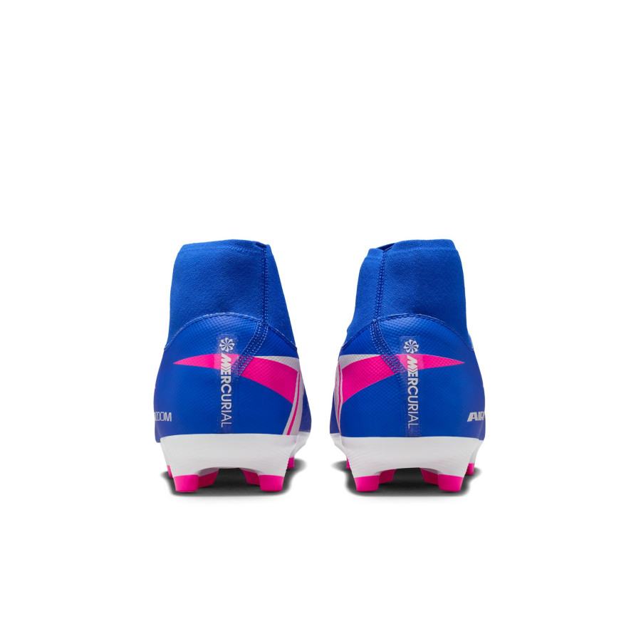 Nike Air Zoom Mercurial Superfly 10 Academy FG/MG bleu rose