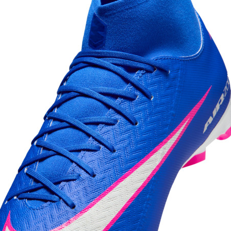 Nike Air Zoom Mercurial Superfly 10 Academy FG/MG bleu rose