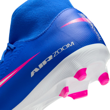 Nike Air Zoom Mercurial Superfly 10 Academy FG/MG bleu rose