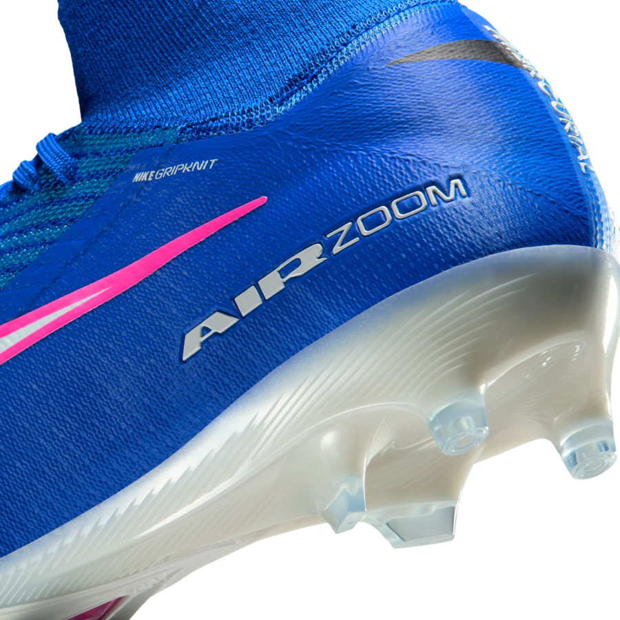 Nike Air Zoom Mercurial Superfly 10 Elite AG-Pro bleu rose