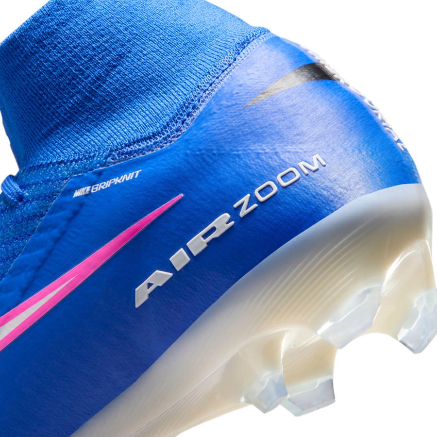 Nike Air Zoom Mercurial Superfly 10 Elite FG bleu rose