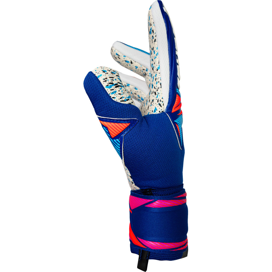 Gants gardien Reusch Attrakt Fusion NC bleu orange