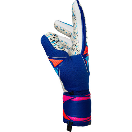 Gants gardien Reusch Attrakt Fusion NC bleu orange