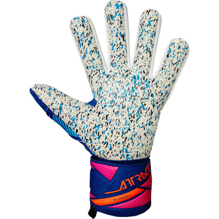 Gants gardien Reusch Attrakt Fusion NC bleu orange