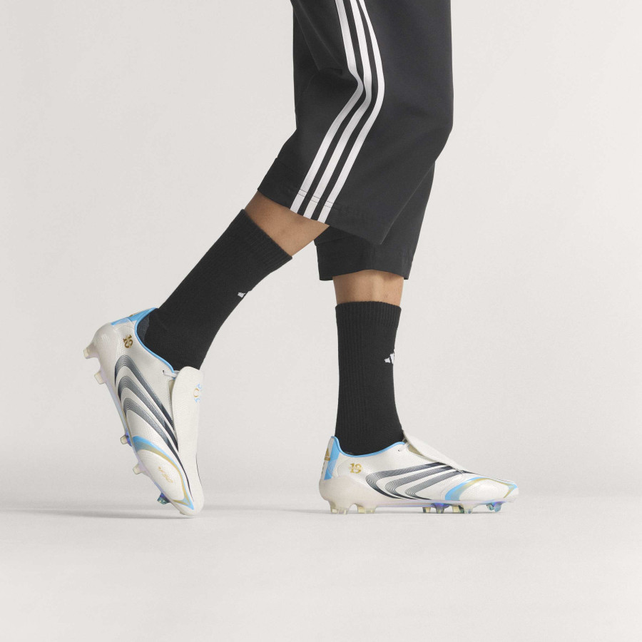 adidas F50 Messi Elite FG Tunit blanc bleu