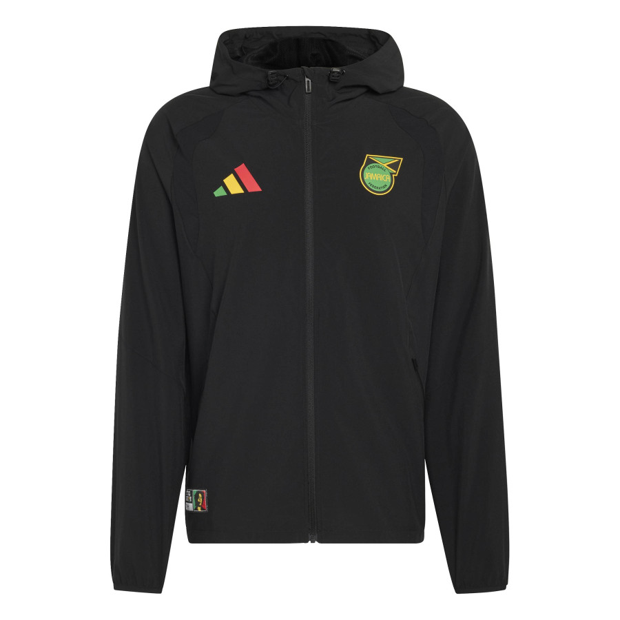Veste survêtement Jamaïque FZ noir