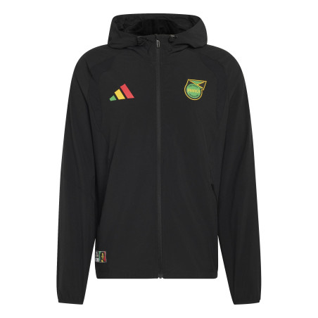 Veste survêtement Jamaïque FZ noir