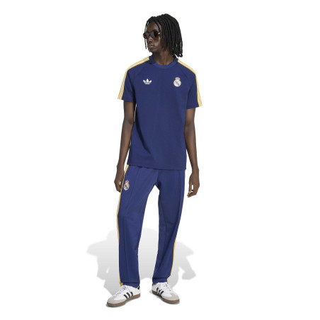 T-shirt Real Madrid Retro Originals bleu jaune