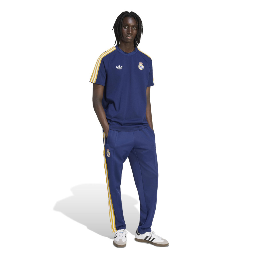 T-shirt Real Madrid Retro Originals bleu jaune