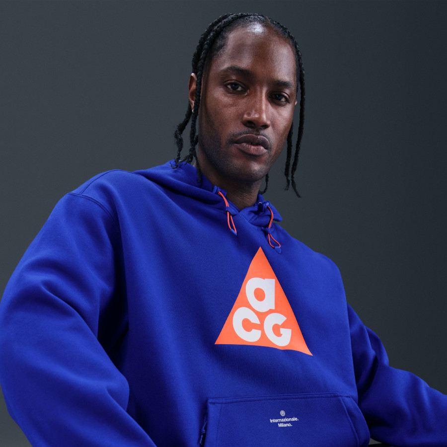 Sweat à capuche Inter Milan ACG Fleece bleu noir