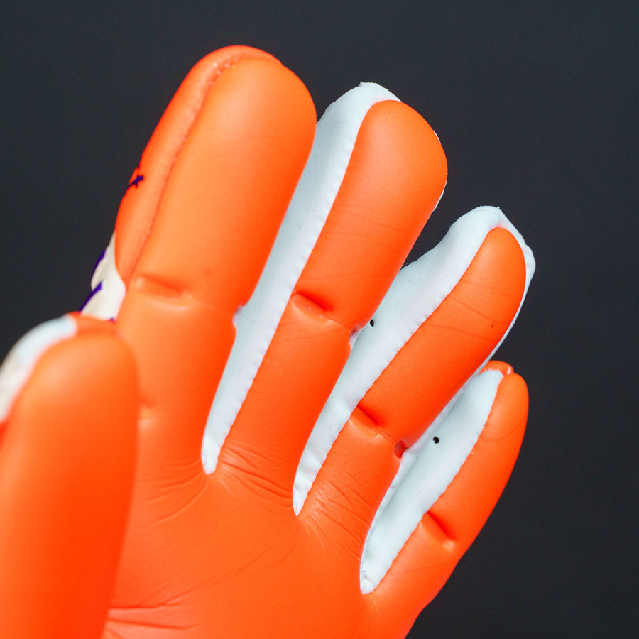 Gants gardien Uhlsport FM Cybertec Maignan Absolutgrip orange bleu