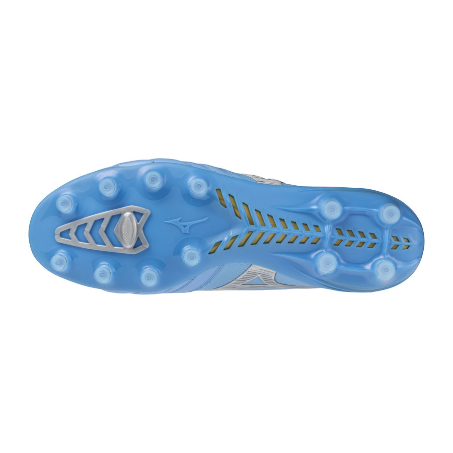 Mizuno Morelia Neo IV Beta Japan Elite FG bleu or