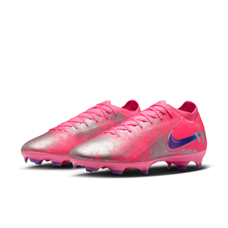 Nike Air Zoom Mercurial Vapor 16 Pro Vinicius Jr FG rose bleu