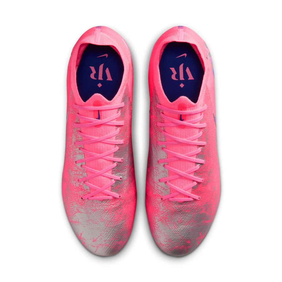 Nike Air Zoom Mercurial Vapor 16 Pro Vinicius Jr FG rose bleu