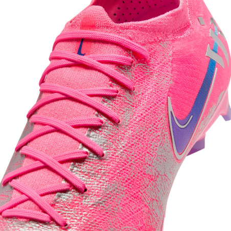 Nike Air Zoom Mercurial Vapor 16 Pro Vinicius Jr FG rose bleu