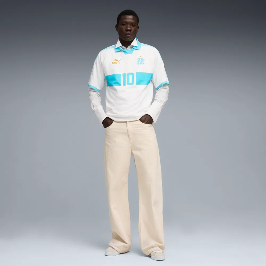 Maillot OM King Retro blanc