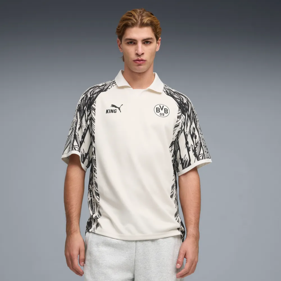 Maillot Dortmund King blanc noir
