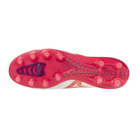 Mizuno Morelia Neo IV Beta Elite FG rouge blanc