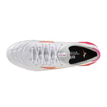 Mizuno Morelia Neo IV Beta Japan Elite FG rouge blanc