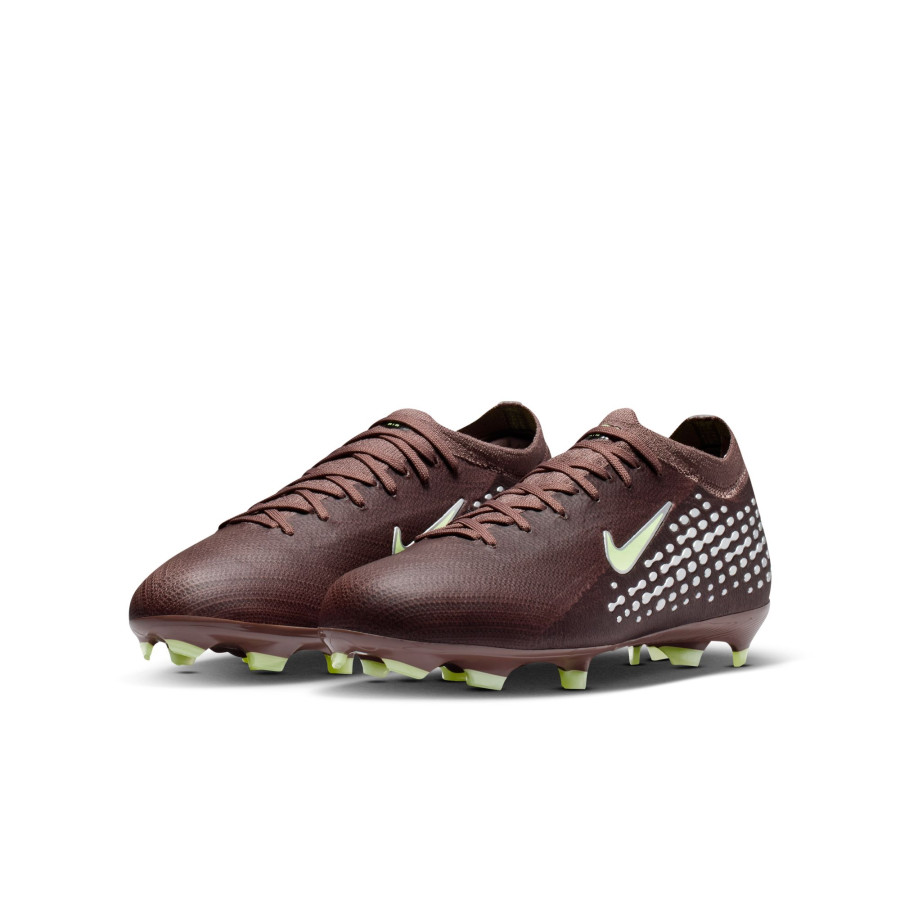 Nike Air Zoom Mercurial Vapor 16 Pro junior Mbappé FG marron vert