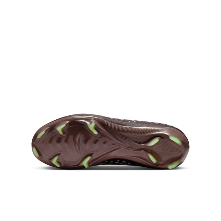 Nike Air Zoom Mercurial Vapor 16 Pro junior Mbappé FG marron vert