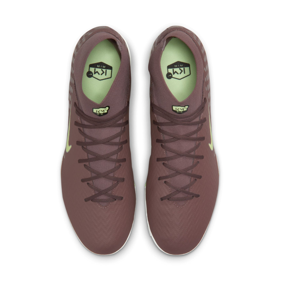 Nike Air Zoom Mercurial Superlfy 10 Academy Mbappé Turf marron vert