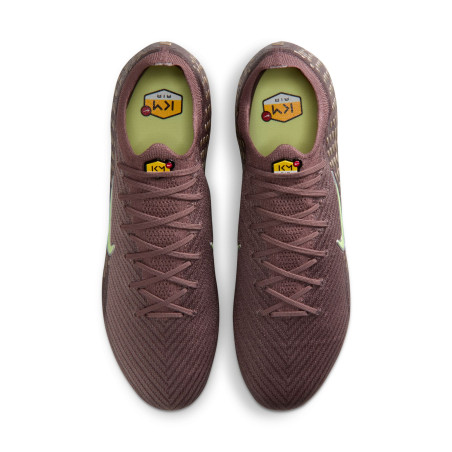 Nike Air Zoom Mercurial Vapor 16 Elite Mbappé FG marron vert