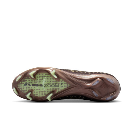Nike Air Zoom Mercurial Superfly 10 Elite Mbappé FG marron vert