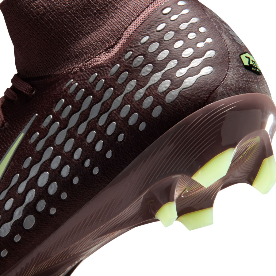 Nike Air Zoom Mercurial Superlfy 10 Pro Mbappé FG marron vert