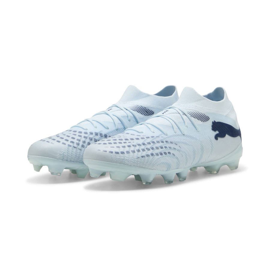 Puma Future 9 Match FG/AG blanc bleu