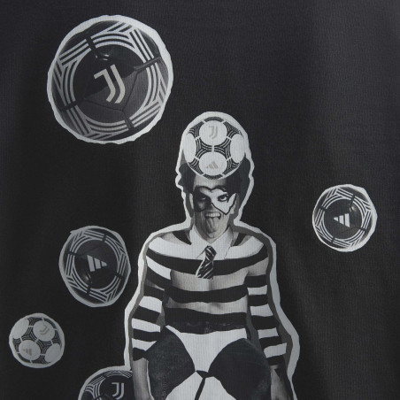 T-shirt manches longues Juventus x Sgura noir