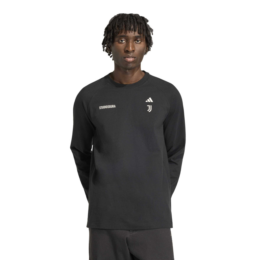 T-shirt manches longues Juventus x Sgura noir