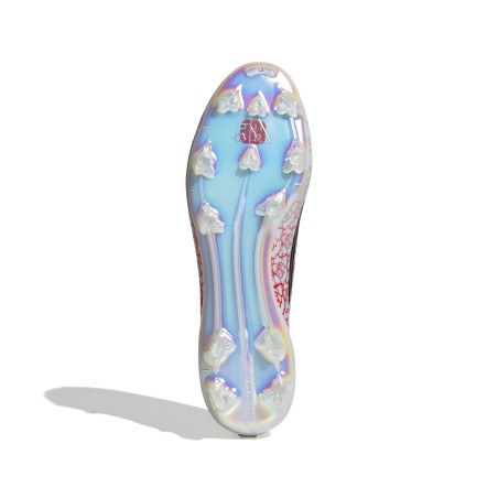 adidas F50 Lamine Yamal LaceLess Elite FG blanc rouge