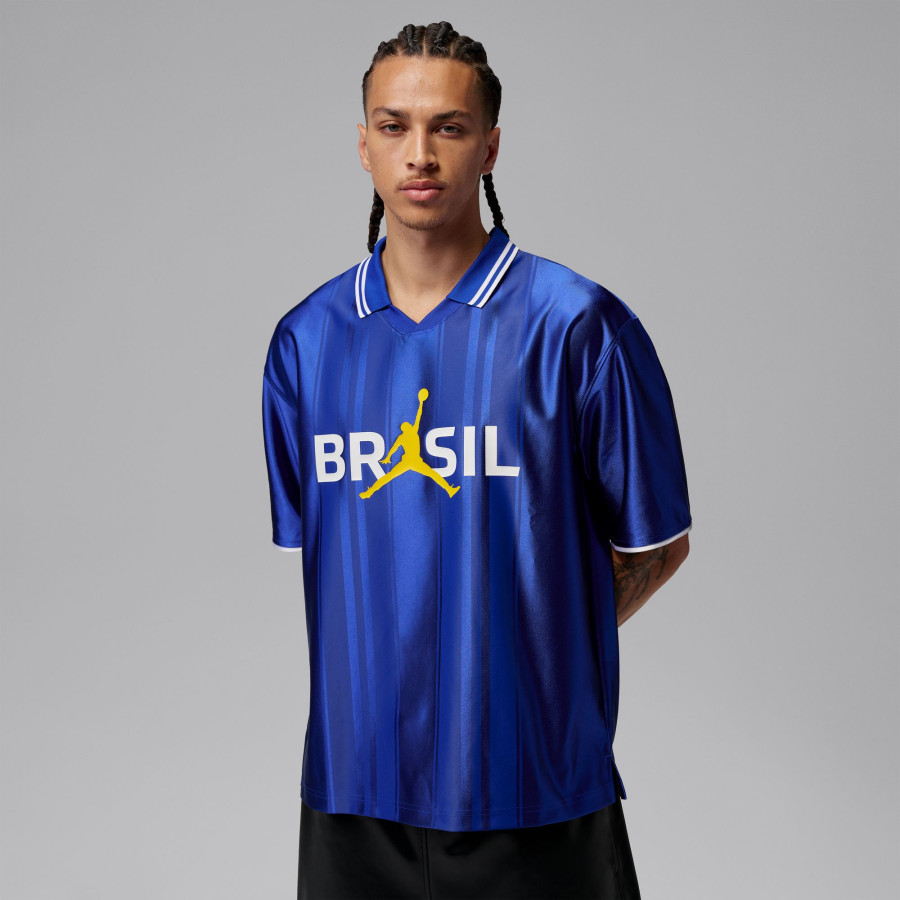 T-shirt Lifestyle Brésil Jordan bleu