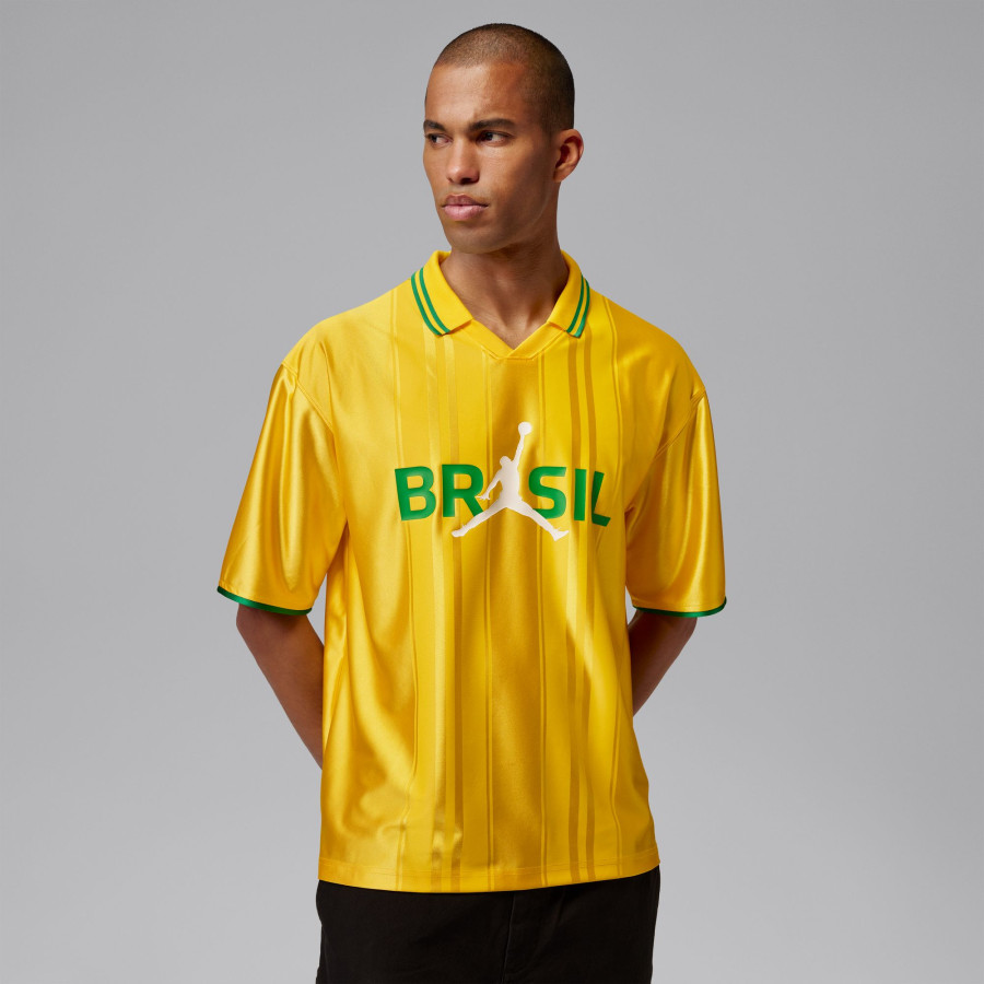 T-shirt Lifestyle Brésil Jordan jaune