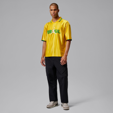 T-shirt Lifestyle Brésil Jordan jaune