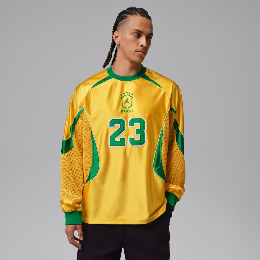 Sweat Lifestyle Brésil Jordan jaune