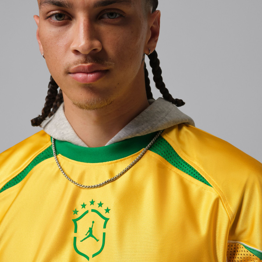 Sweat Lifestyle Brésil Jordan jaune