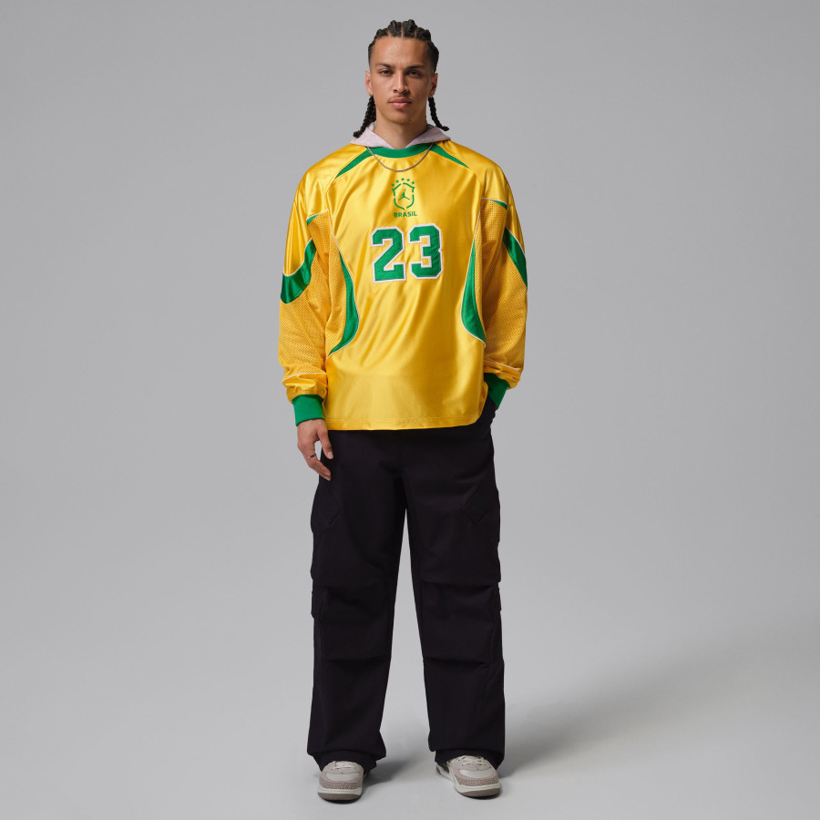 Sweat Lifestyle Brésil Jordan jaune