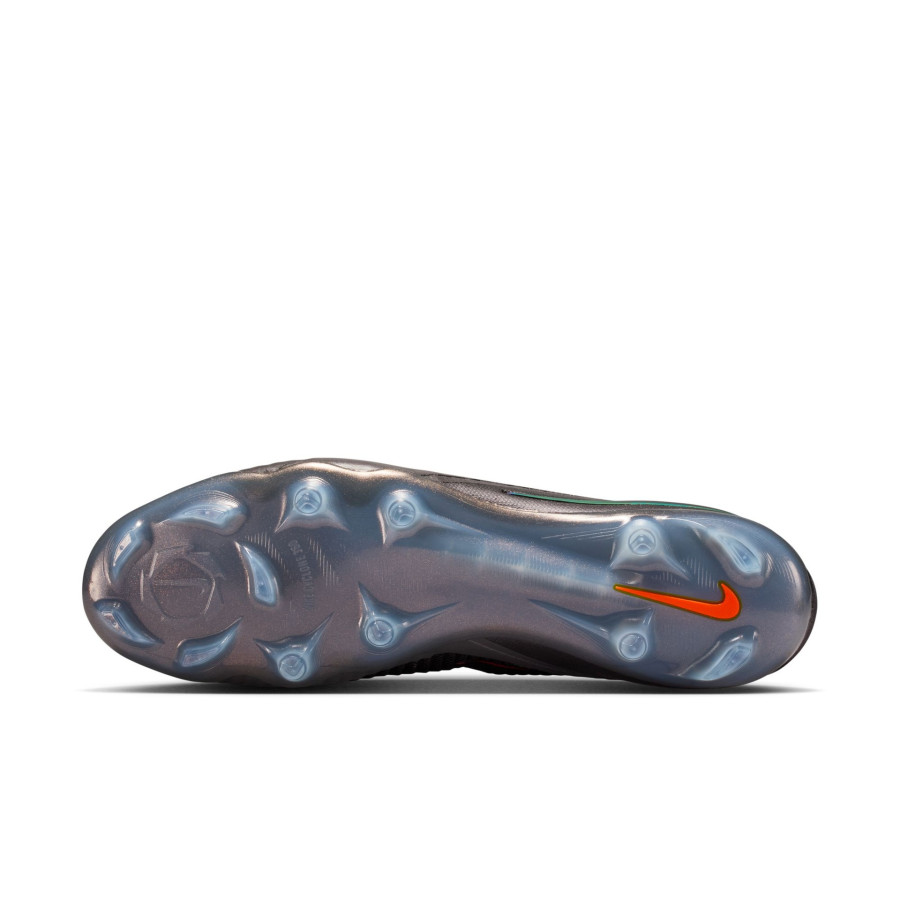 Nike Phantom 6 montante Elite FG rouge