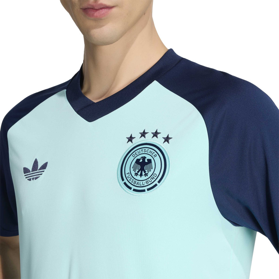 Maillot avant match Allemagne bleu