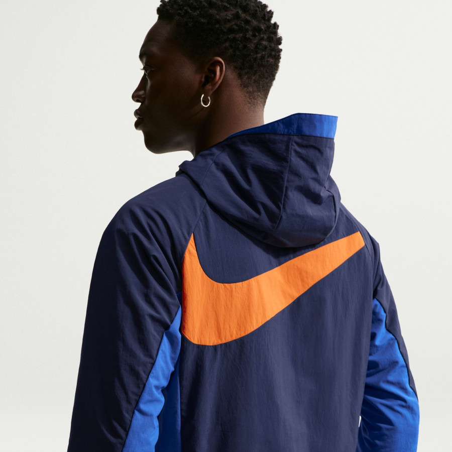 Coupe vent Equipe de France bleu