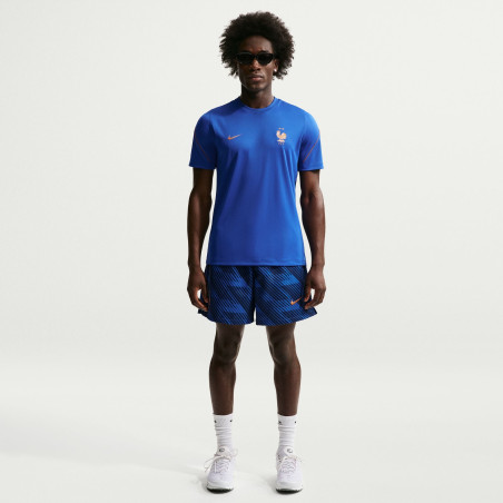 Maillot entraînement Equipe de France bleu