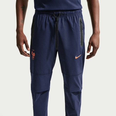 Pantalon survêtement Equipe de France Tech Woven bleu