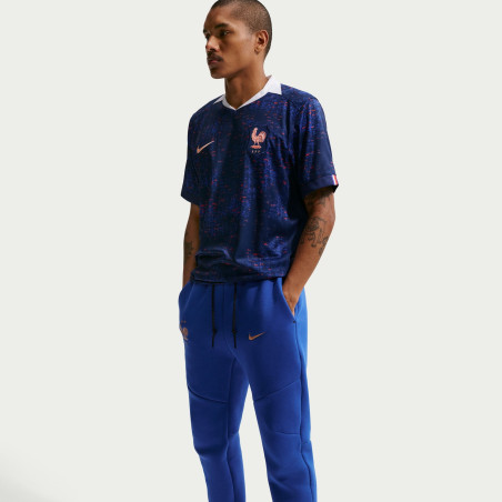 Pantalon survêtement Equipe de France TechFleece bleu